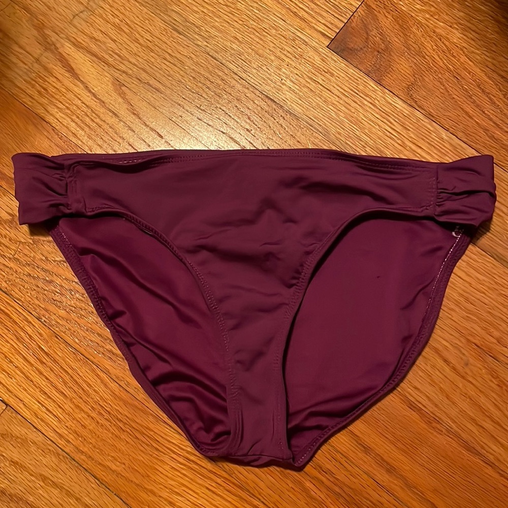 Purple bathing suit bottom